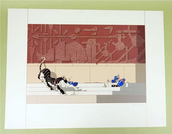 Serigraph signed by Pierre Clement