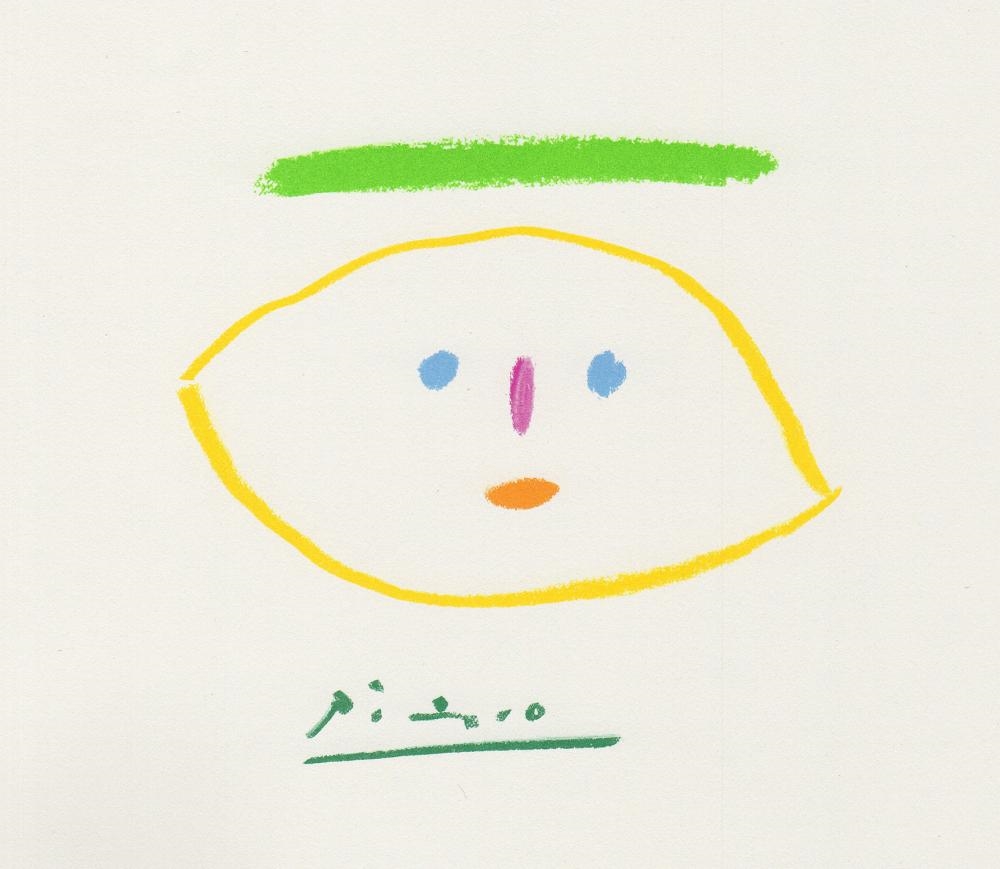Pablo Picasso | LEMON FACE (1968) | MutualArt