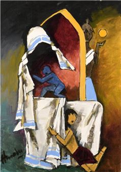 MOTHER, TERESA - Maqbool Fida Husain