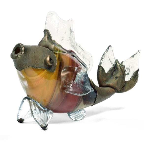 Filip Ravert | FISH IN COLORED GLASS | MutualArt