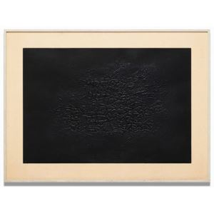 Cretto Nero D - Alberto Burri