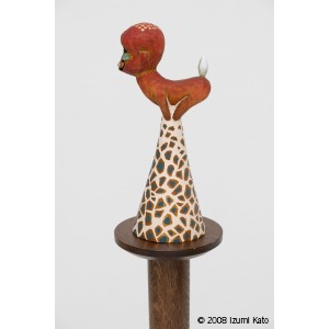 Artwork by Izumi Kato, Untitled, Made of Wood, Acrylic And Stone