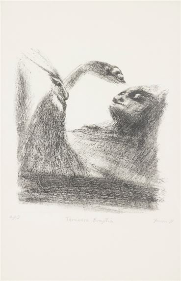 Tarawera Eruption - Tony Fomison