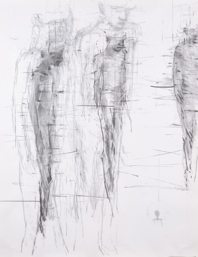 Colin Luxton | Standing Figures | MutualArt