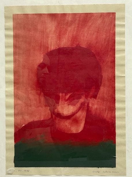 Max Neumann | Abstract portrait (1988) | MutualArt