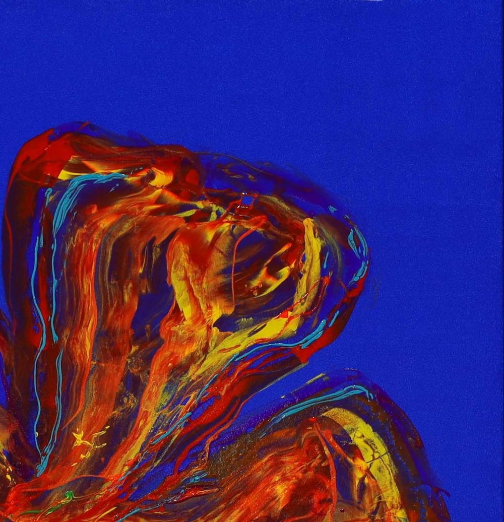 Artwork by Max Milan, In The Clover, Made of Synthetic Polymer Paint And Mixed Media On Canvas