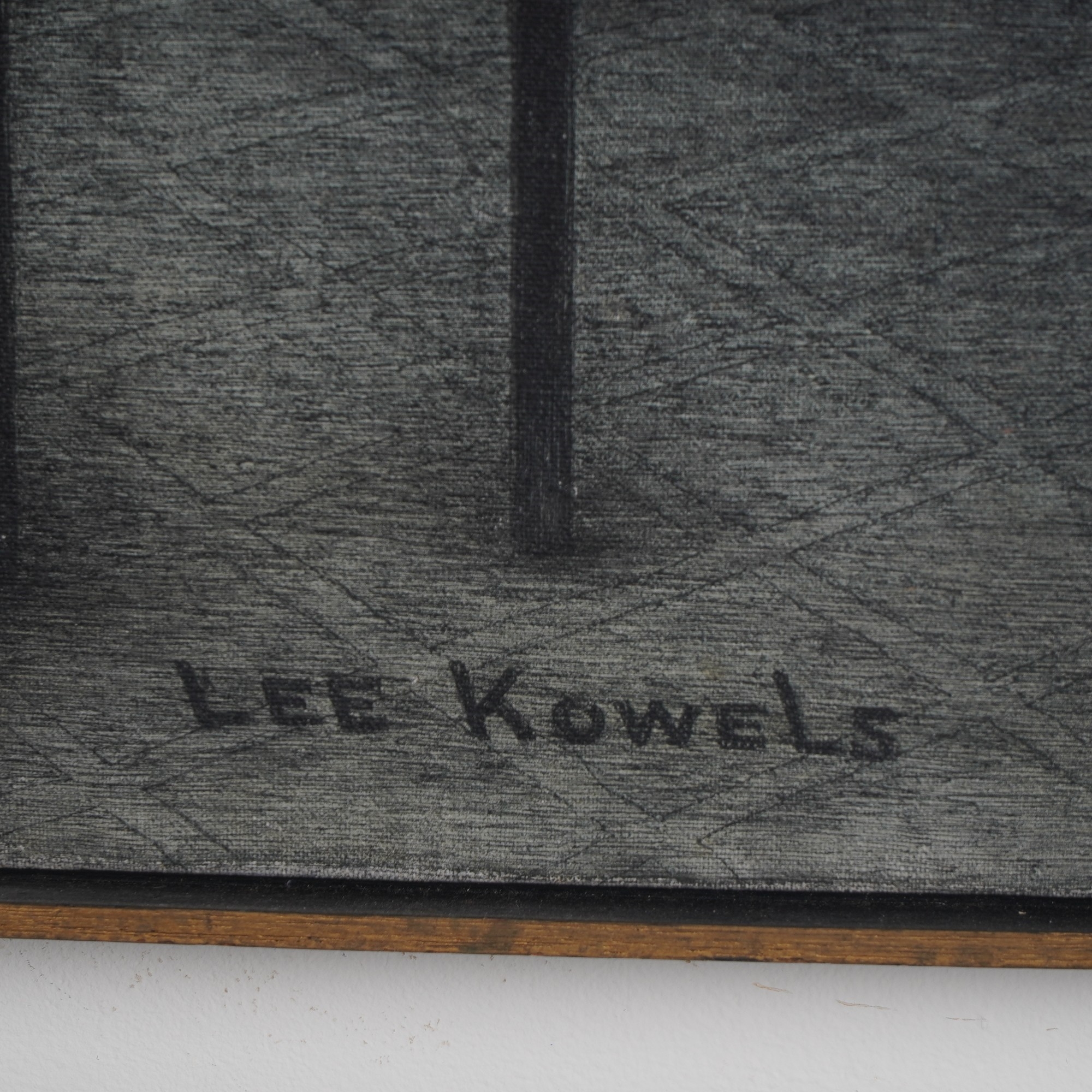 Artwork by Lee Kowels, The Old Lady, Made of Oil On Canvas