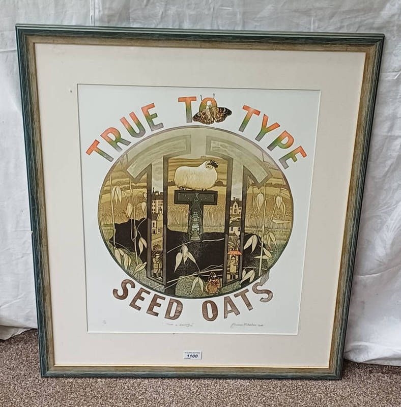 Artwork by Barbara Robertson, Untitled, Made of Linocut Print