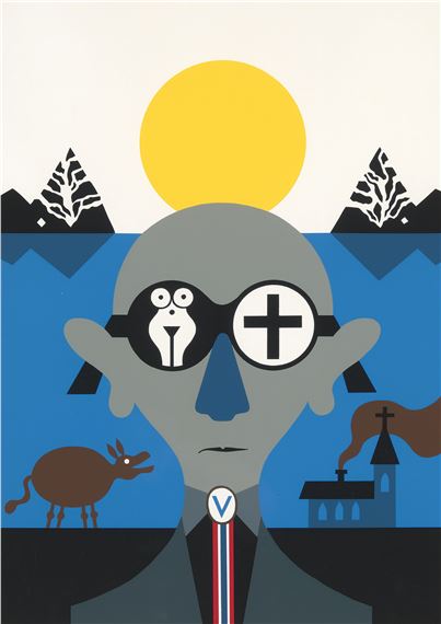 Oddvar Torsheim | V - for Vestlending (1971) | MutualArt