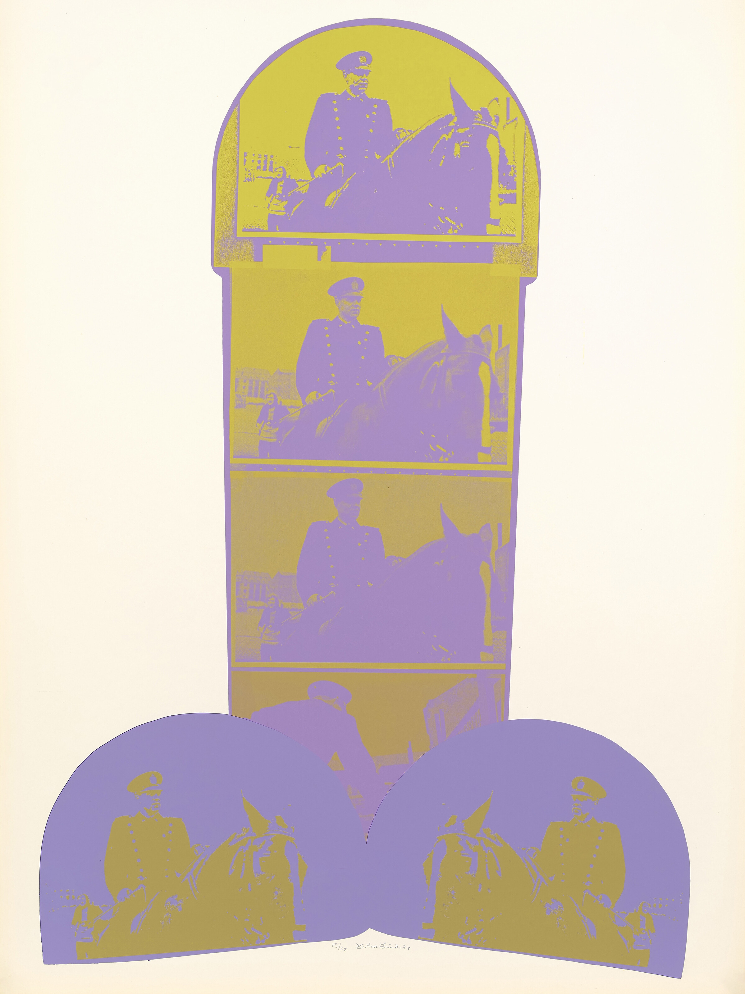 Artwork by Victor Lind, Potensial, Made of serigraph