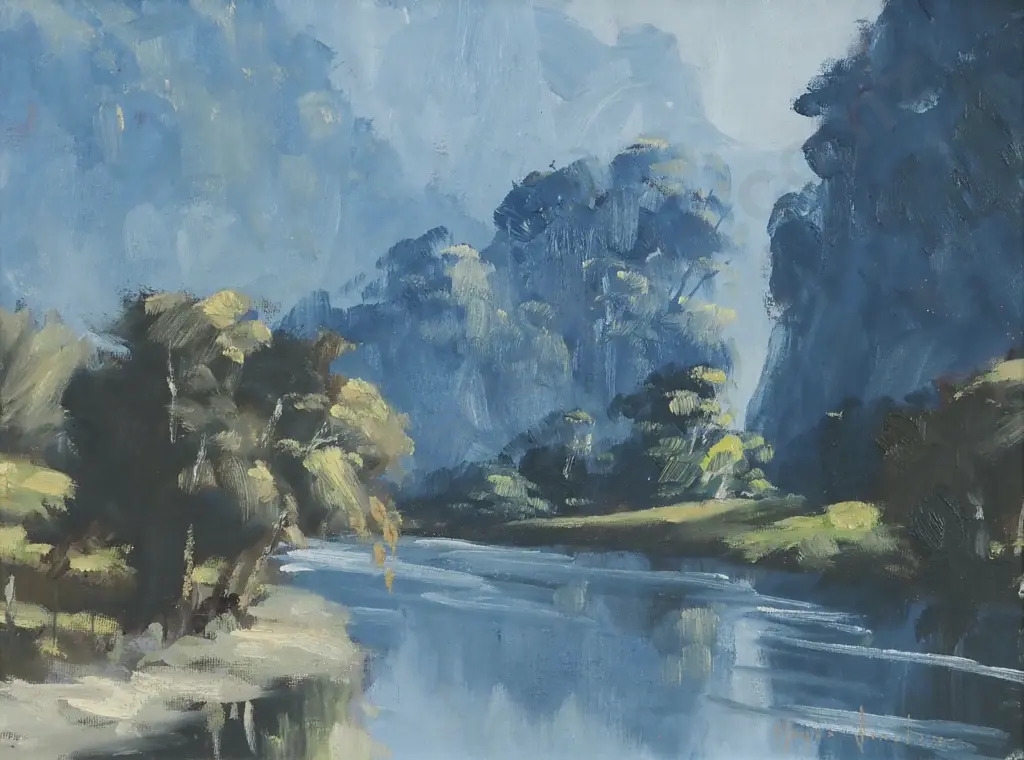 Wayne Sinclair | Landscape - Bush/River Scene | MutualArt