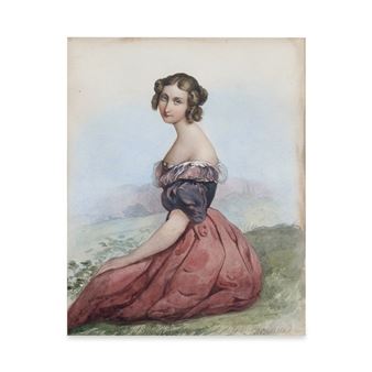 Portrait of a woman - Giuseppe Benassai