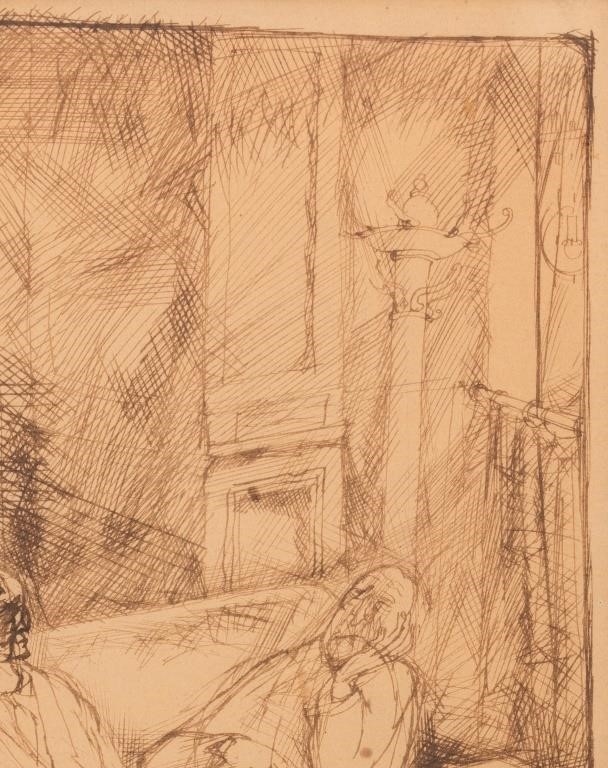 Artwork by George Grosz, Kaffeehaus (Cafe des Westens, Made of Pen And Ink On Paper