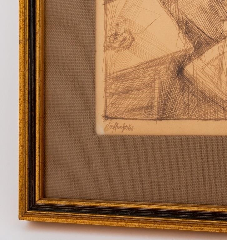 Artwork by George Grosz, Kaffeehaus (Cafe des Westens, Made of Pen And Ink On Paper