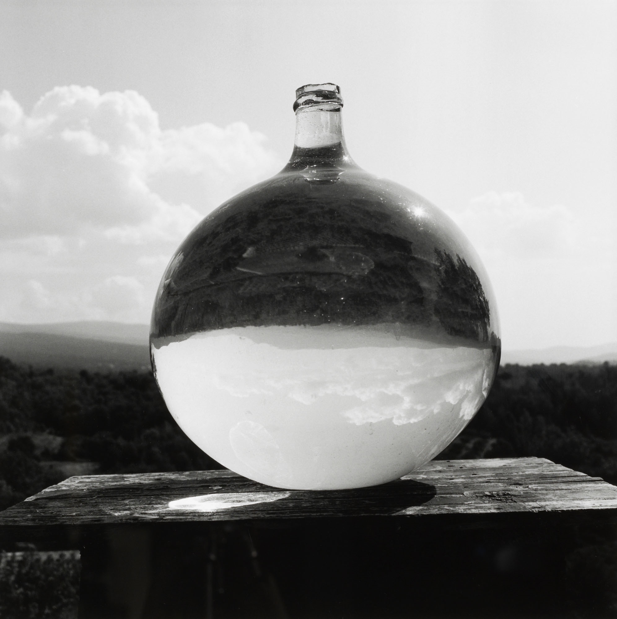 Artwork by Bill Culbert, Bonbonne with Landscape, Made of Gelatin Silver Print
