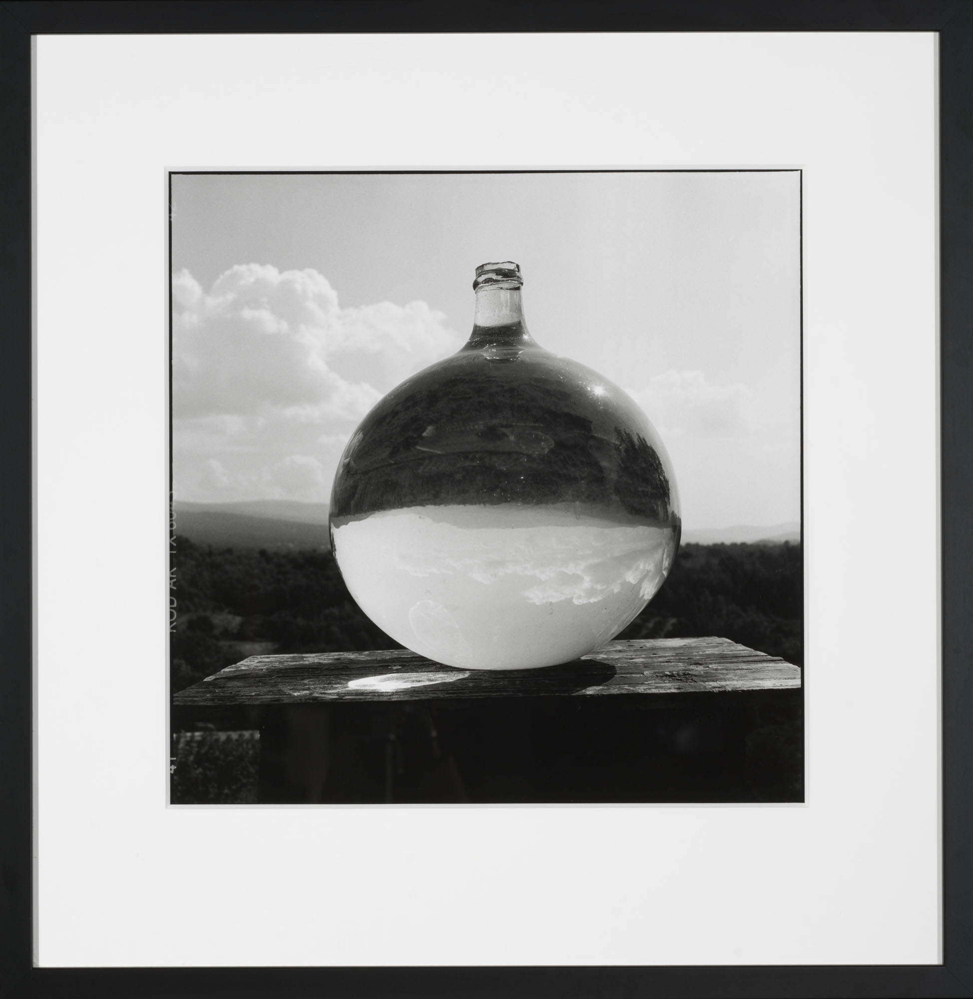 Artwork by Bill Culbert, Bonbonne with Landscape, Made of Gelatin Silver Print