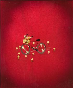 Summertime 1 (Bicycle - Saskia Leek