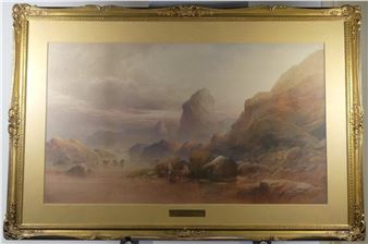 The Coast of Cornwall, Evening - William Cook of Plymouth