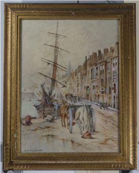 The Old Harbour - Ethel S. Cheeswright