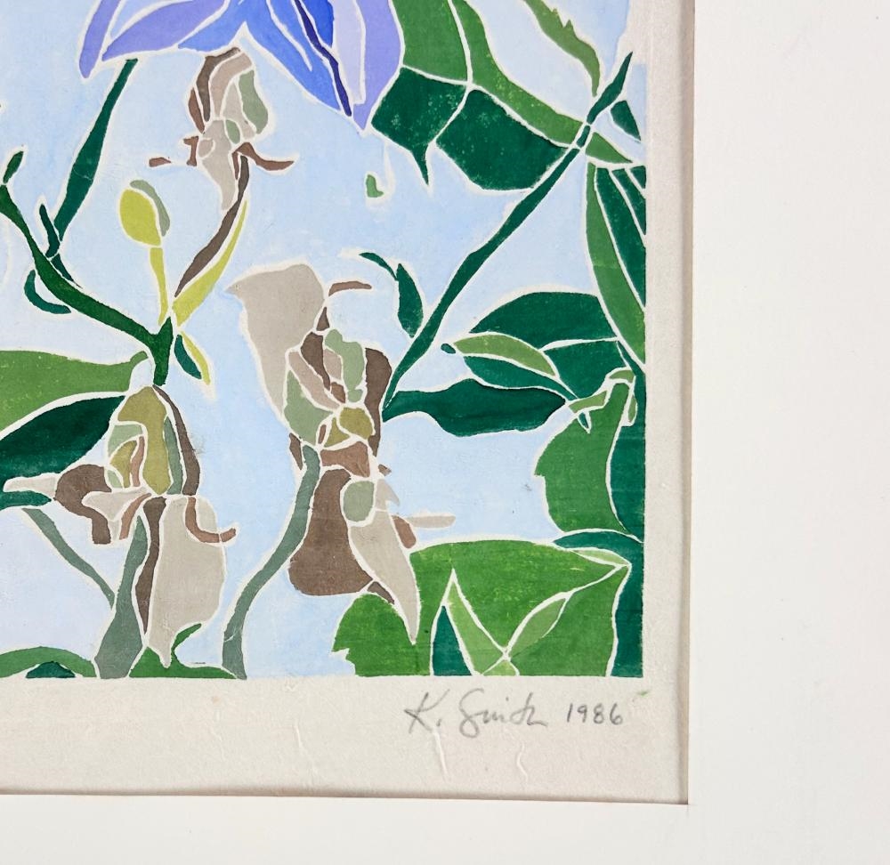 Kathryn Lee Smith | Azure Song, #4 (1986) | MutualArt