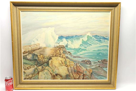 Seascape by Bessie Hoover Wessel