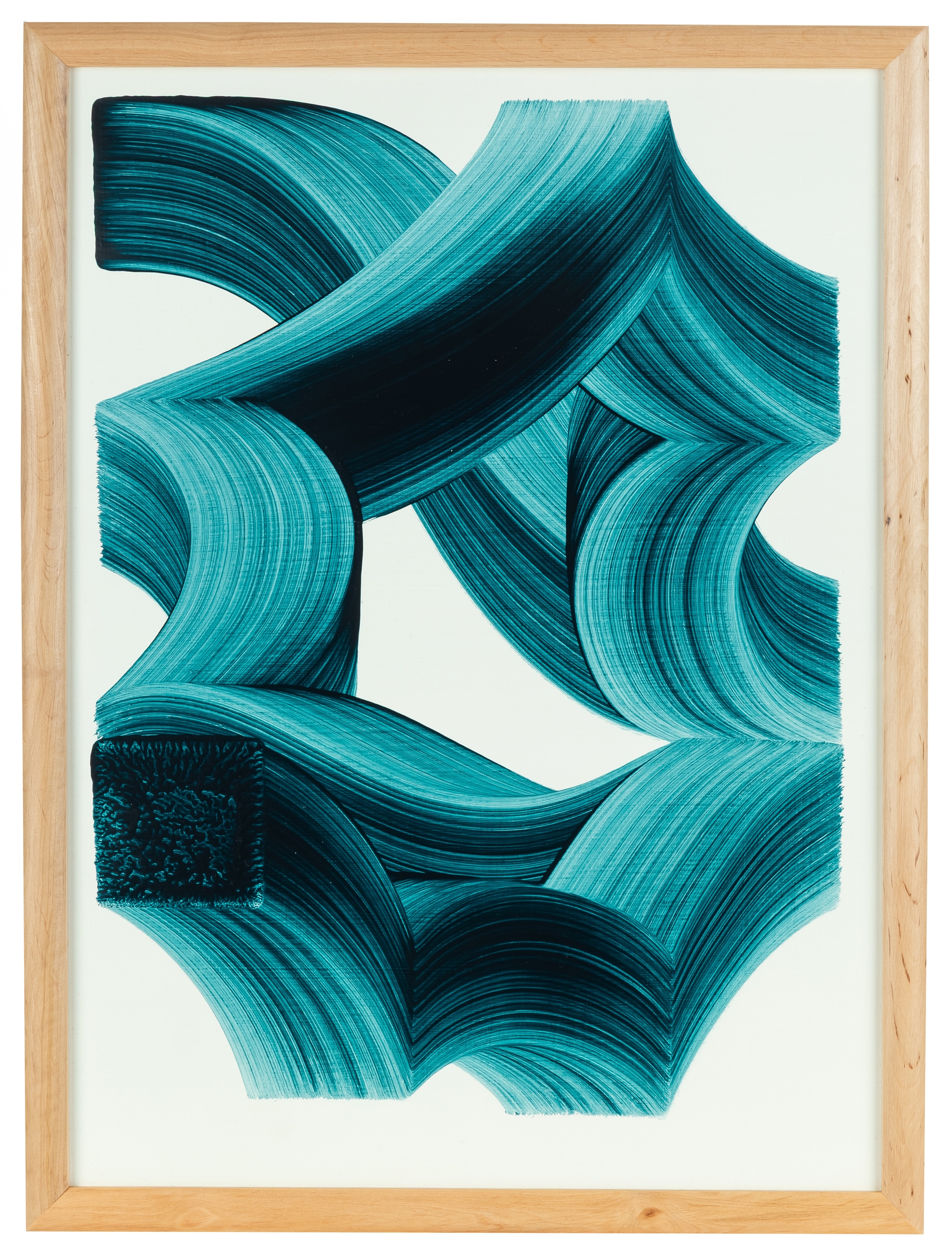 Artwork by Nikodem Szpunar, Bez tytuÅu, Made of acrylic, board