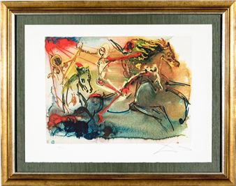 Cavalier De L'Apocalypse - Salvador Dalí