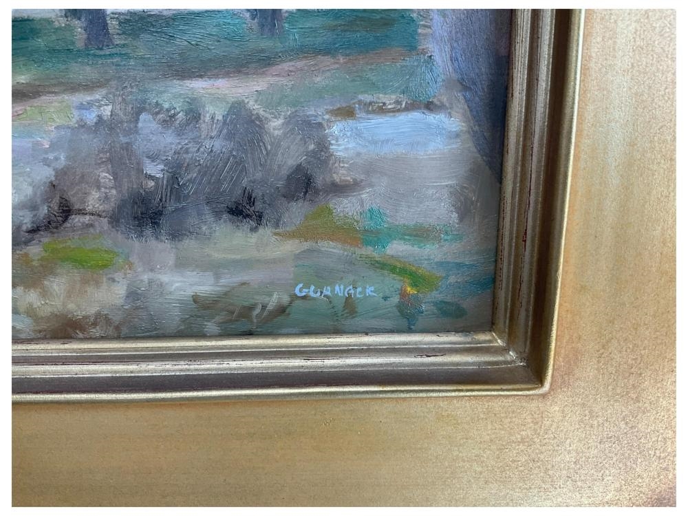 Artwork by Dean H. Gurnack, Beautiful Impressionist Oil Painting, Made of Oil Painting