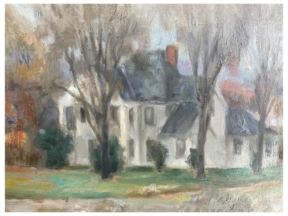 Artwork by Dean H. Gurnack, Beautiful Impressionist Oil Painting, Made of Oil Painting