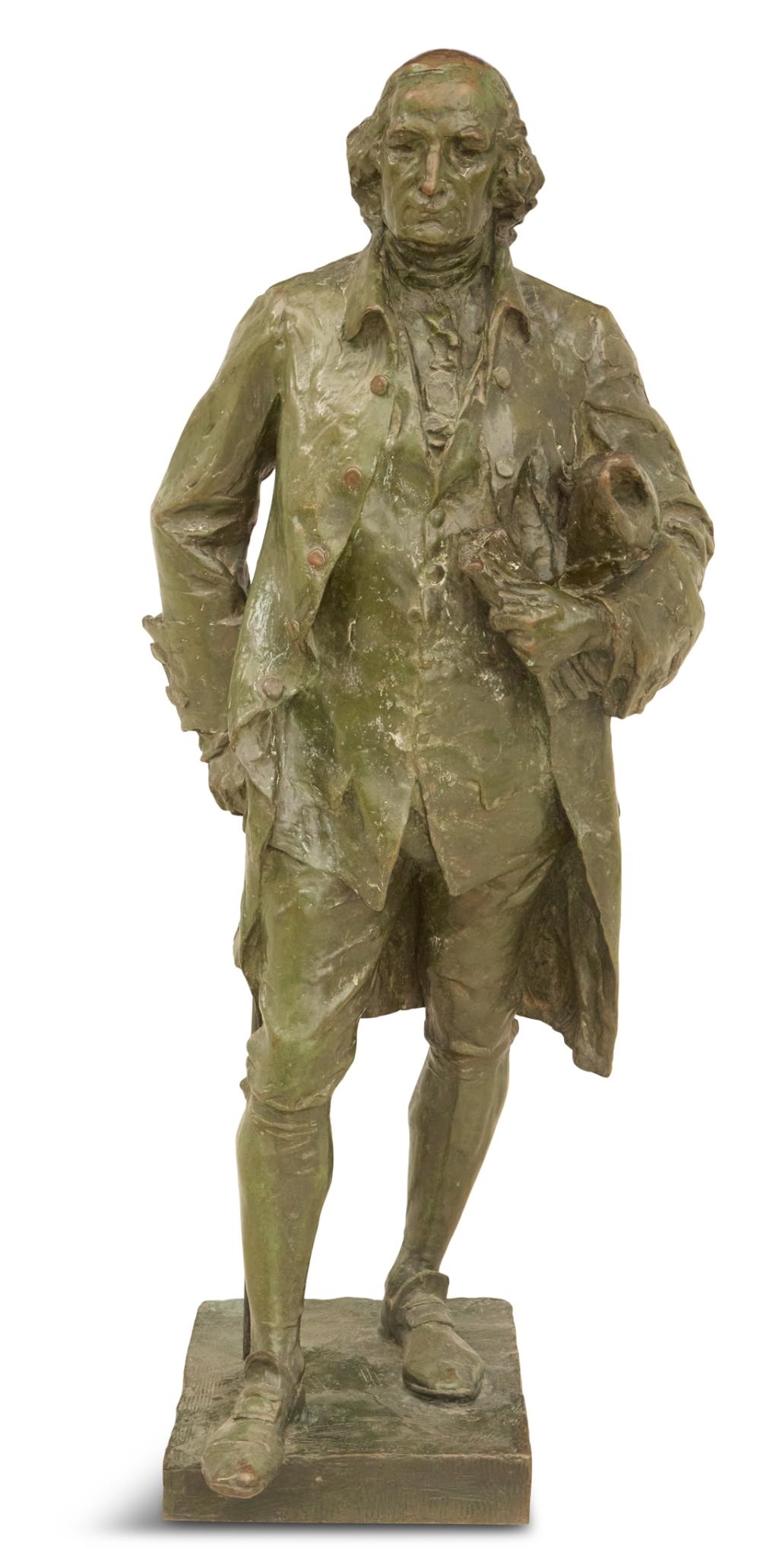 John Massey Rhind | Bronze Figure of Charles Carroll of Carrollton ...