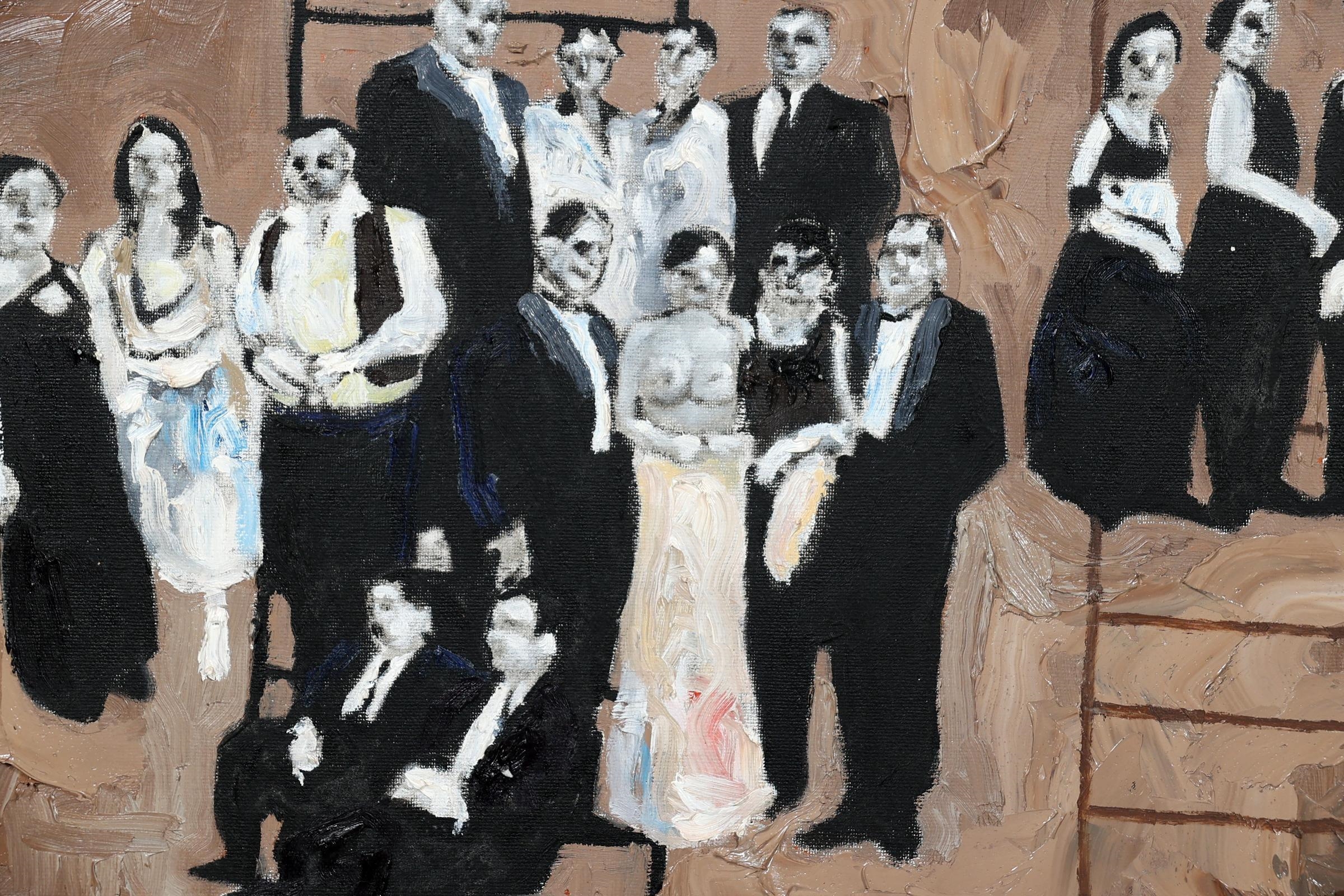 Artwork by Miguel Meza, 1966, Made of olieverf op doek