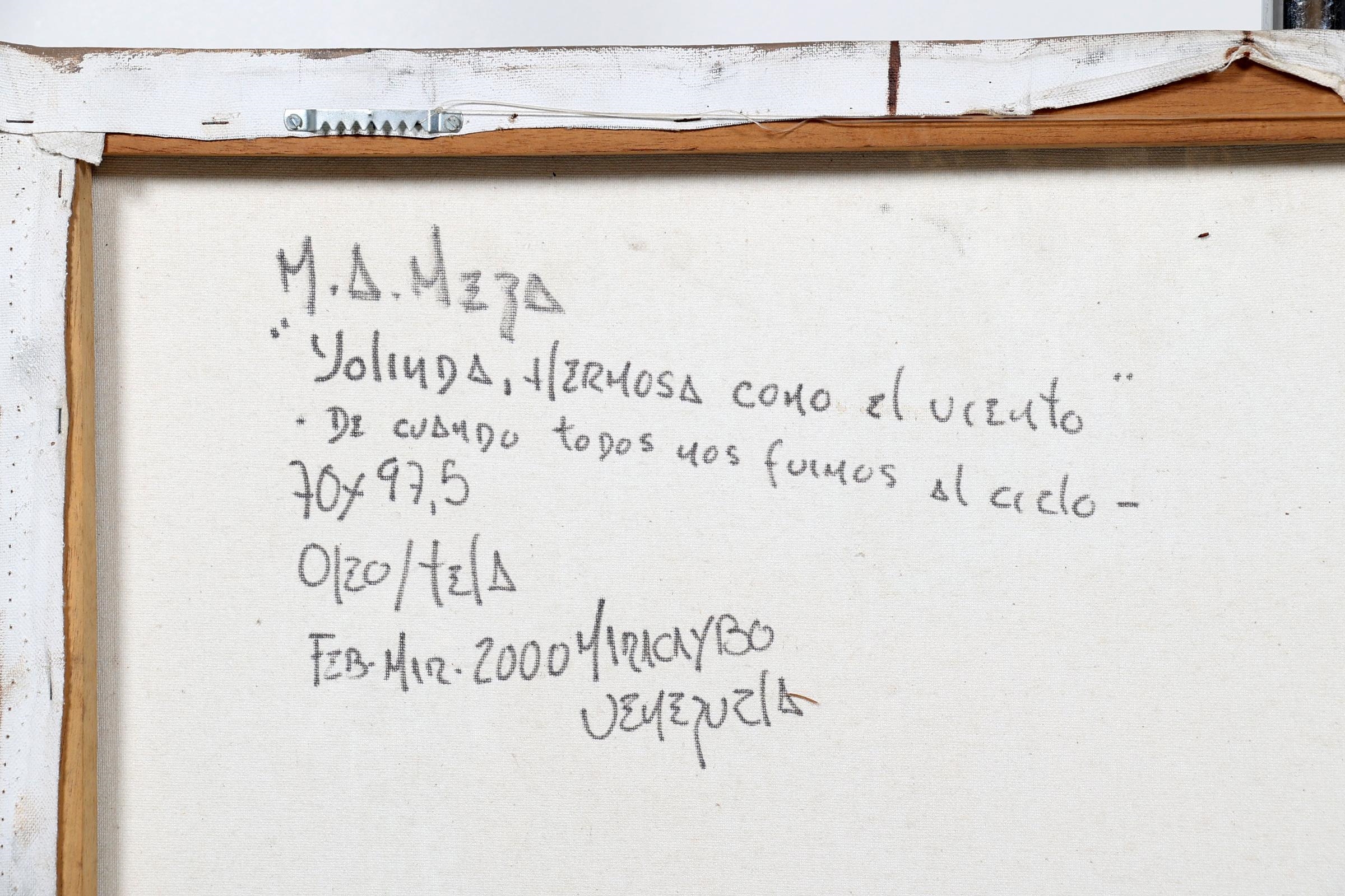 Artwork by Miguel Meza, 1966, Made of olieverf op doek