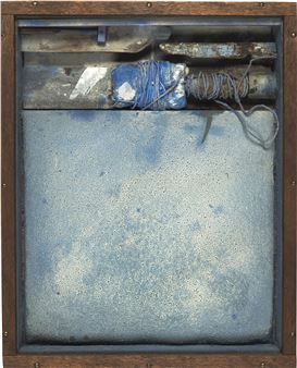 Verwaschenes Blau - Karl Fred Dahmen