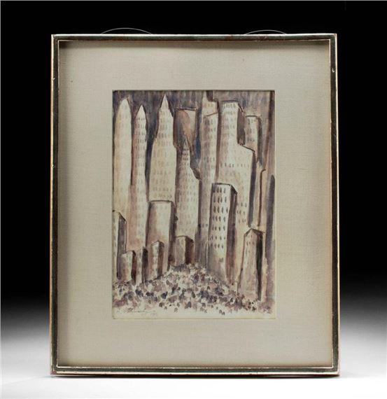 Abraham Walkowitz | New York City (1912) | MutualArt