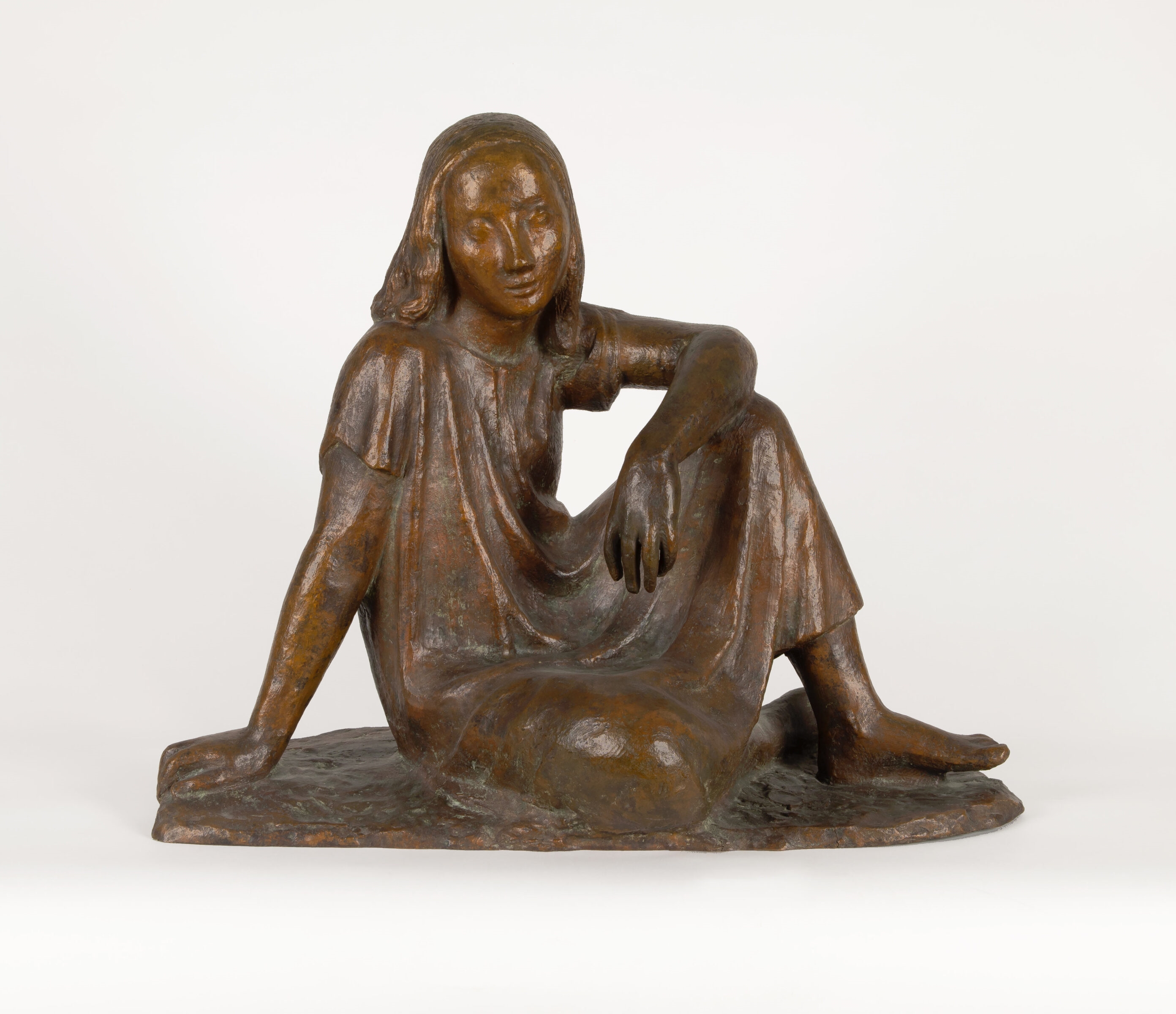 Artwork by Gerhard Marcks, Soldanelle, Made of Bronze