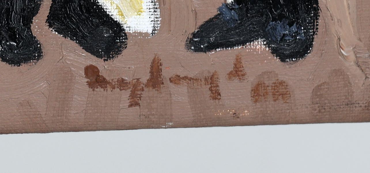 Artwork by Miguel Meza, 1966, Made of olieverf op doek