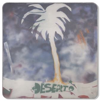 Particolare di un deserto - Mario Schifano