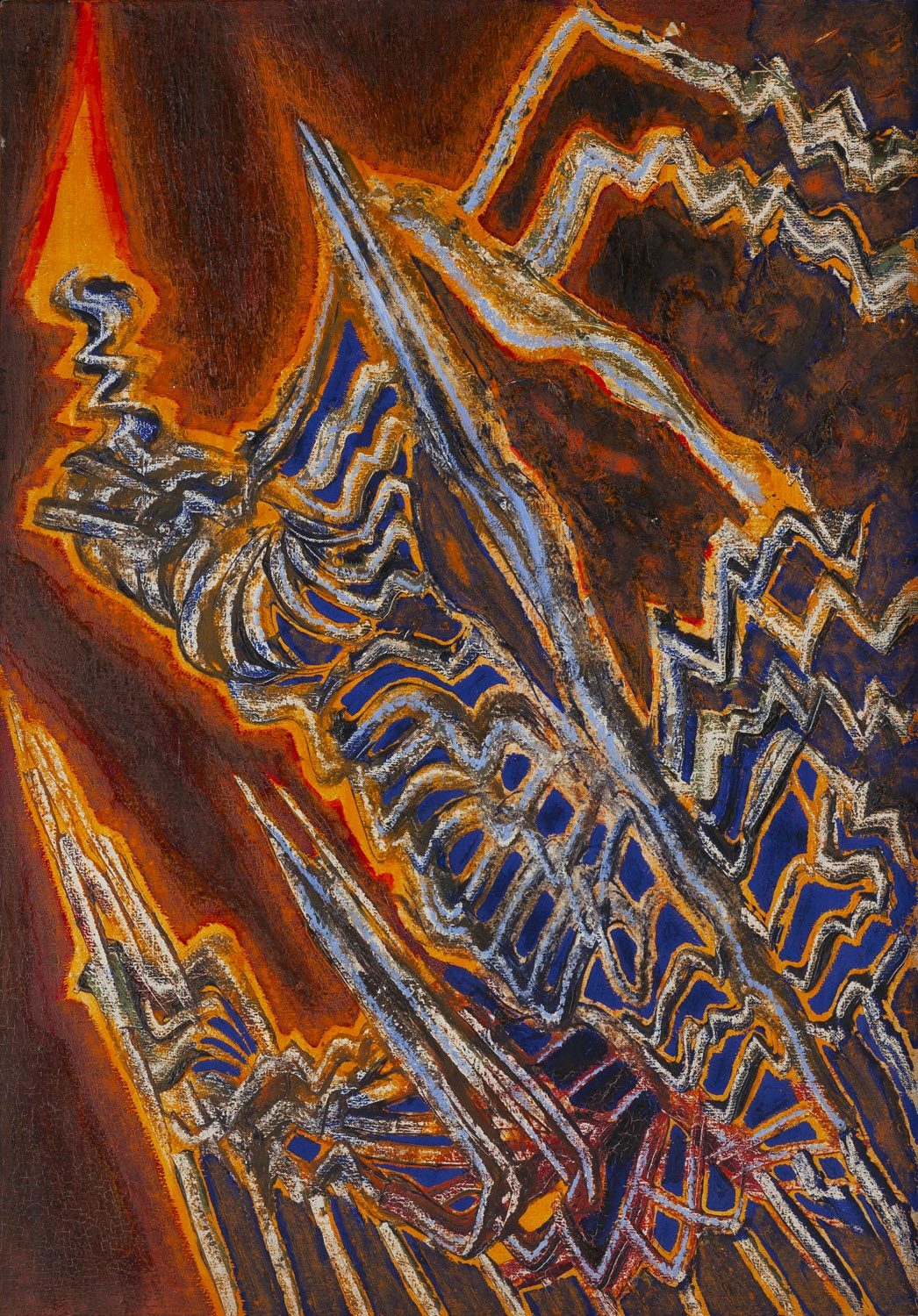 Artwork by Jerzy Tchórzewski, Syn, Made of Oil / Canvas