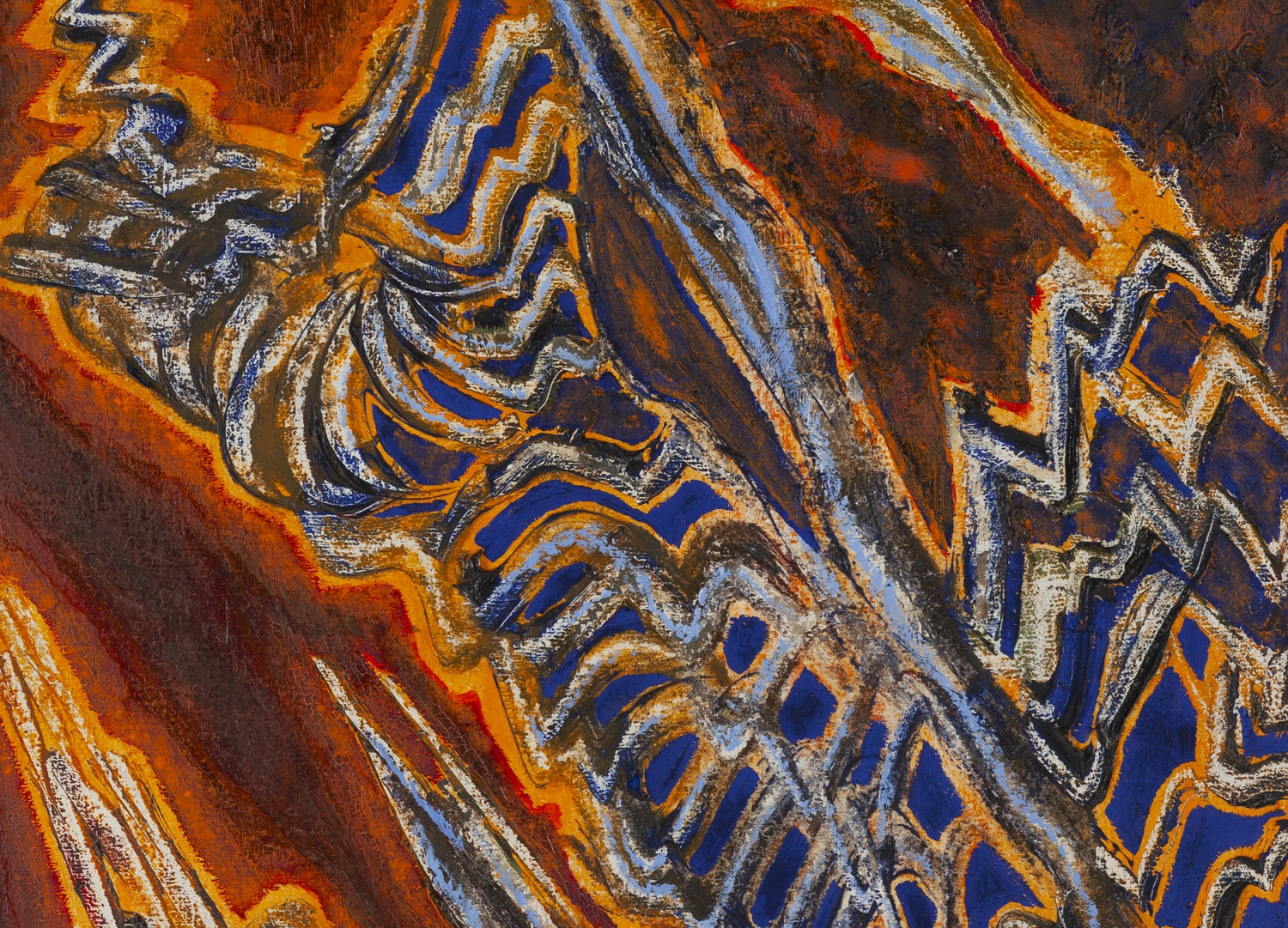 Artwork by Jerzy Tchórzewski, Syn, Made of Oil / Canvas