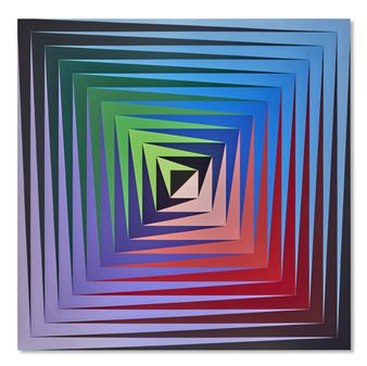 Vonal-Feny - Victor Vasarely