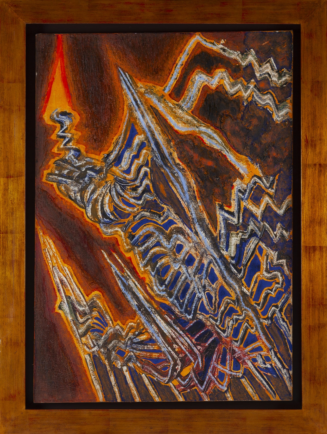 Artwork by Jerzy Tchórzewski, Syn, Made of Oil / Canvas