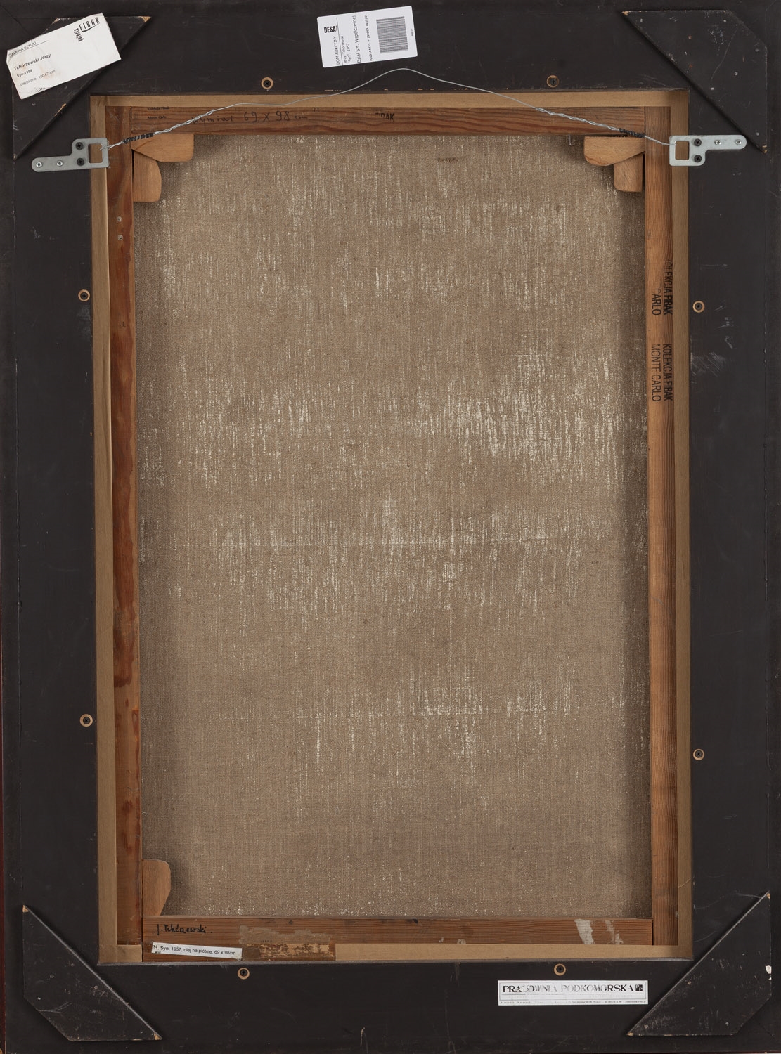 Artwork by Jerzy Tchórzewski, Syn, Made of Oil / Canvas