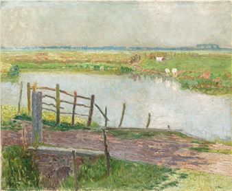La Barrière (mai) - Emile Claus