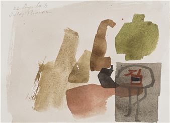 22.  B - Julius Bissier