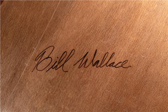 20th C. Australian Wood Surfboard by Bill Wallace, ca. mid-20th century CE