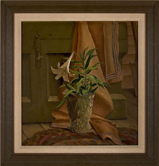 A still life of lilies - Karl Gustaf Nilson