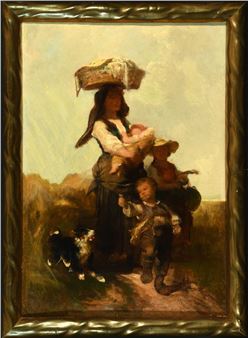 Heimkehr vom Feld - Jakob Grünenwald