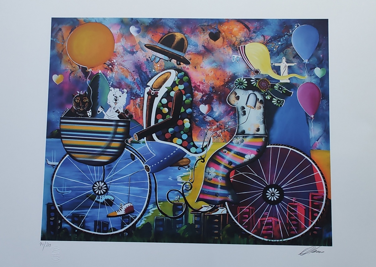 Artwork by Alemão Art, Untitled, Made of etching