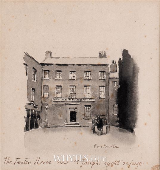 Rose Barton | THE TENTER HOUSE [NOW ST. JOSEPH'S NIGHT REFUGE | MutualArt