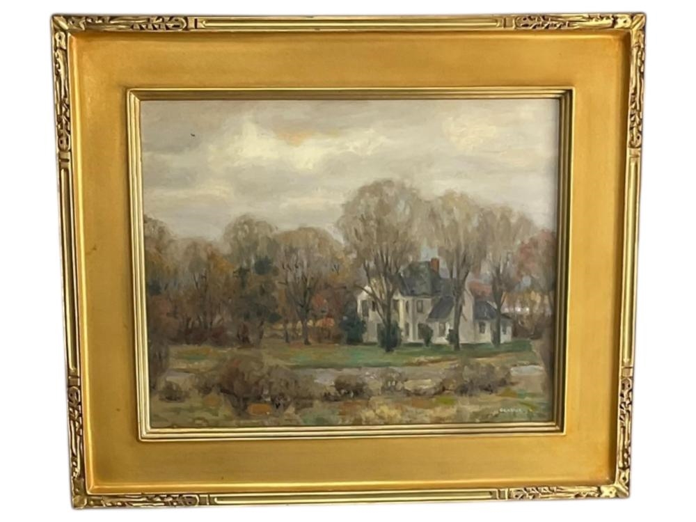 Artwork by Dean H. Gurnack, Beautiful Impressionist Oil Painting, Made of Oil Painting